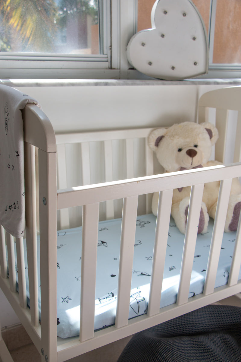peg perego bassinet fitted sheet Mini Crib Bassinet Stroller Fitted Sheet – Gootoosh LLC