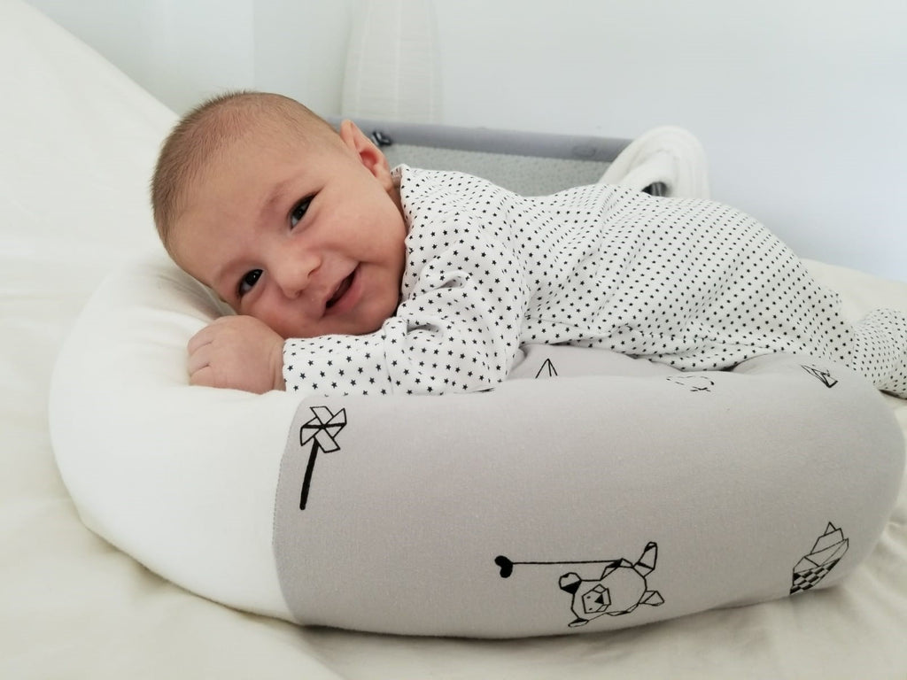 Tummy time- Sneak pillow- long pillow