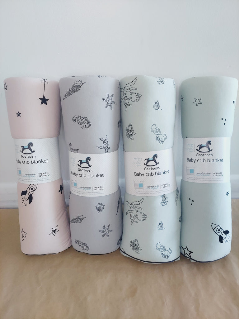 Baby crib blankets deals