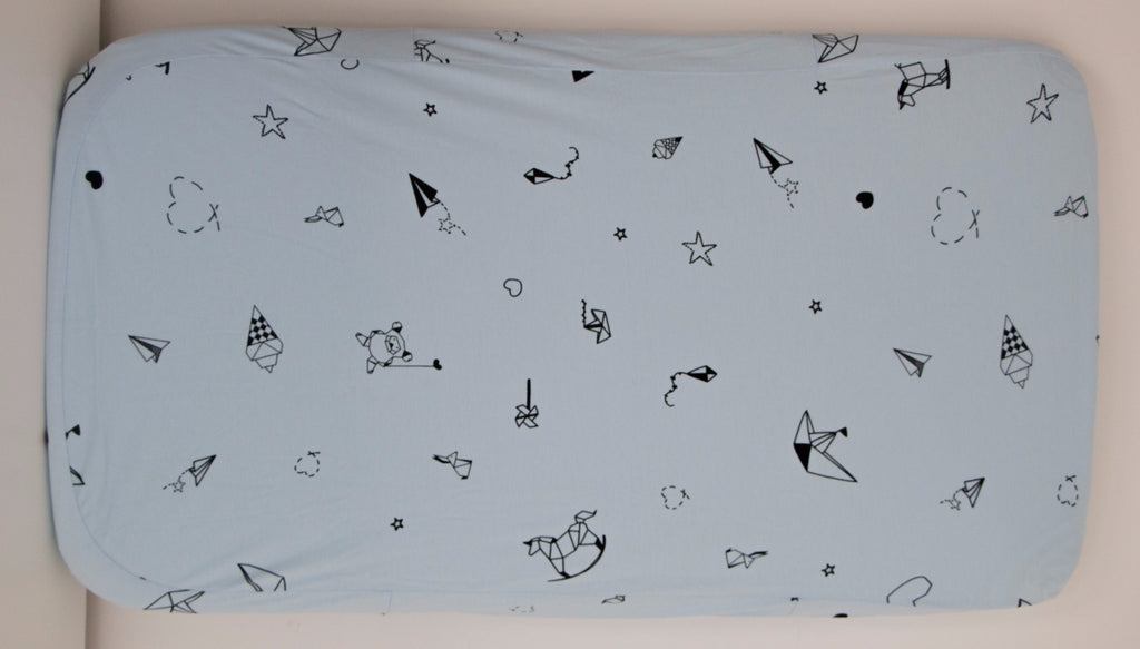 peg perego bassinet fitted sheet Mini Crib Bassinet Stroller Fitted Sheet – Gootoosh LLC