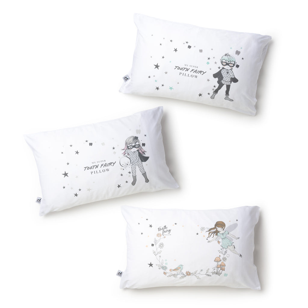 My Tooth Fairy Pillowcase- organic cotton