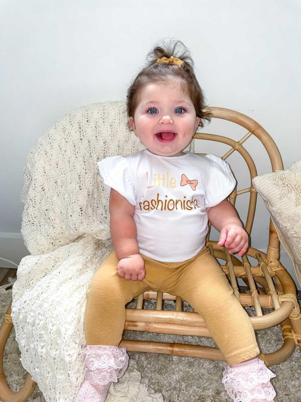 Little fashionista- onesie